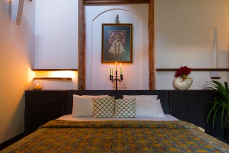 A furnished 6BR Portuguese villa in Moira, Goa- Bedroom 