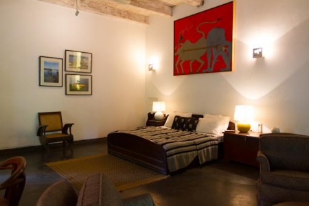 Portuguese villa with 6 private bedrooms in Moira, Goa- Bedroom 